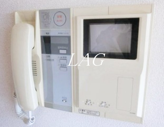 セキュリティ　モニター付きインターホンです。