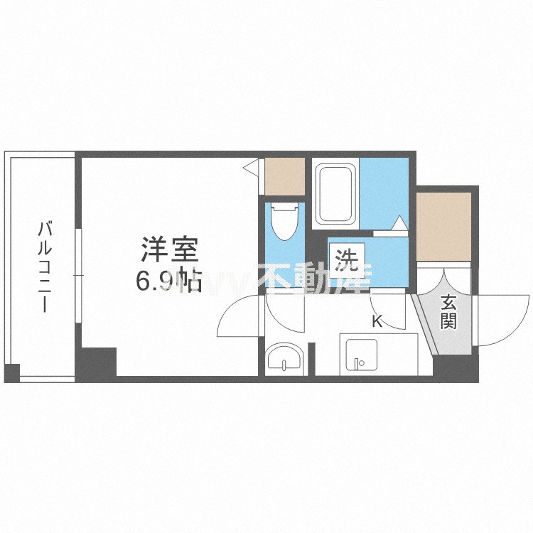 トレヴァンス梅田の間取り写真