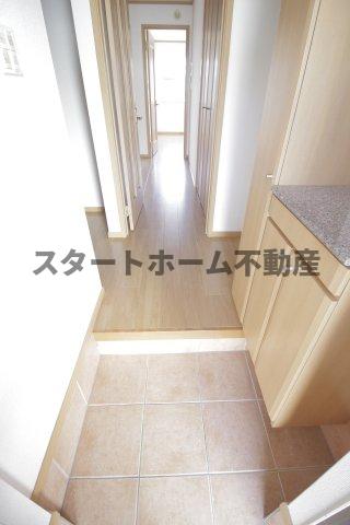 玄関　ゆったりとした玄関です