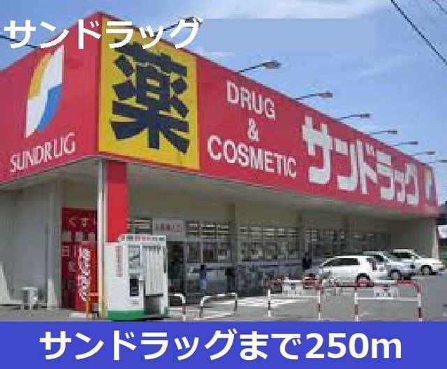 ドラックストア　サンドラッグ（ドラッグストア）まで250m
