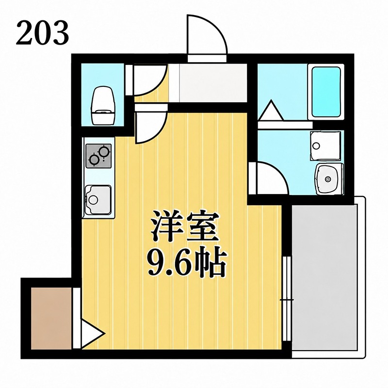 京阪本線 光善寺駅 徒歩12分 3階建 築2年の間取り写真