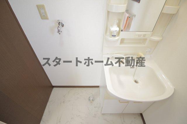 洗面設備　洗面所です