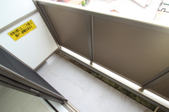 バルコニー　※別部屋の写真です