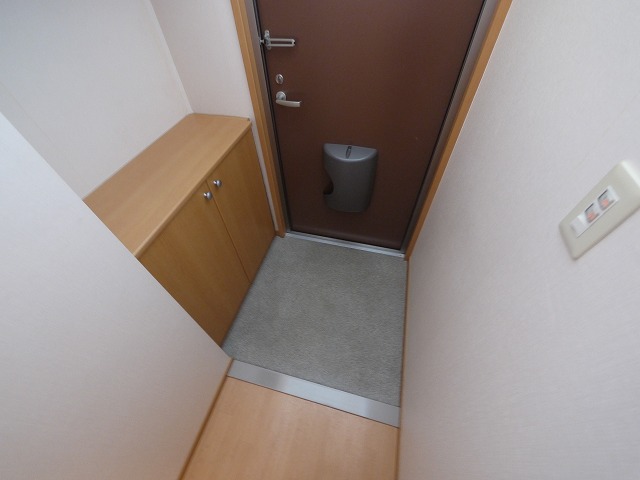 玄関　落ち着いた玄関です
