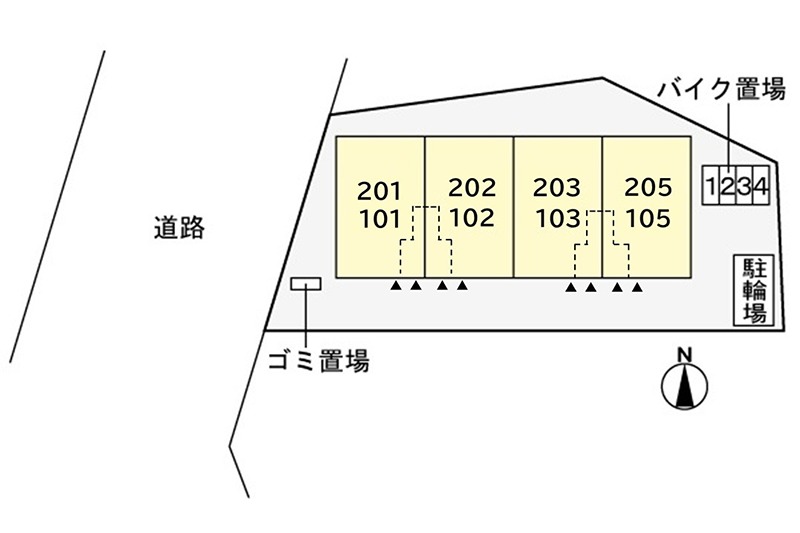 京王線 中河原駅 徒歩13分 2階建 築3年のその他写真