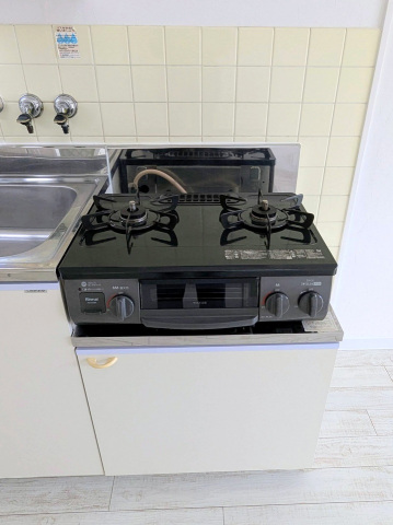 キッチン　コンロ付きです。