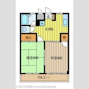 メゾンローリエの間取り写真
