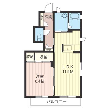 フォーシーズンIIの間取り