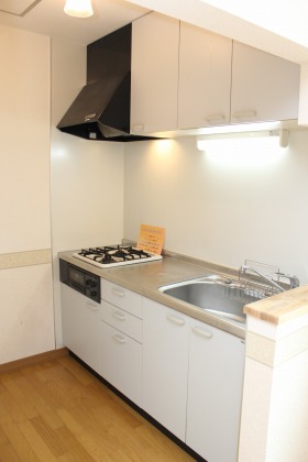 キッチン　同物件反転タイプ