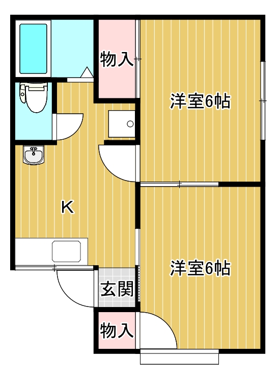 メゾンあさひの間取り