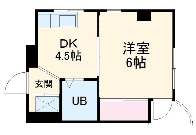 コーポラス原口の間取り