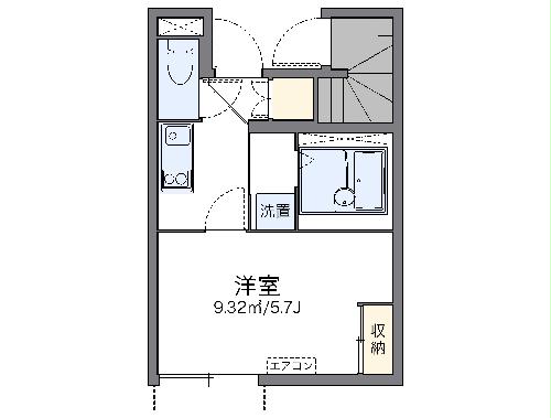 レオネクストらんの間取り