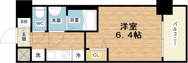 プレサンス西中島南方セレストの間取り