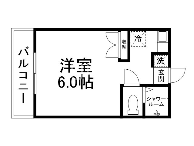 カーサ桃山の間取り