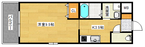 i-town祇園の間取り