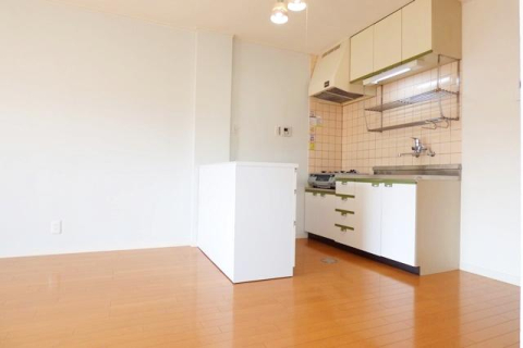 居室・リビング　※写真は３０１号室です