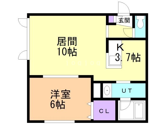 カーサトリーム２の間取り