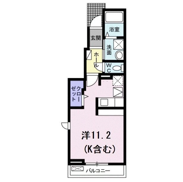 メゾン　秋桜の間取り