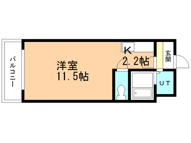 レジデンス前田の間取り