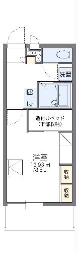 レオパレスヴィラ銚子の間取り