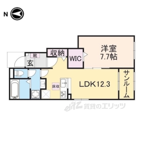 トラストメゾンの間取り