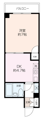 サンピア横須賀の間取り