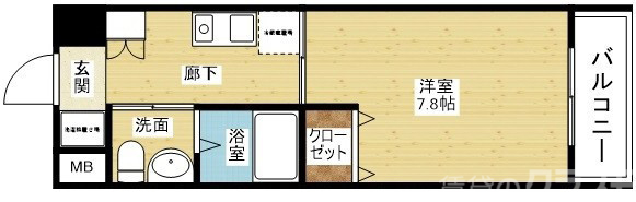 【大阪市淀川区十三東のマンションの間取り】