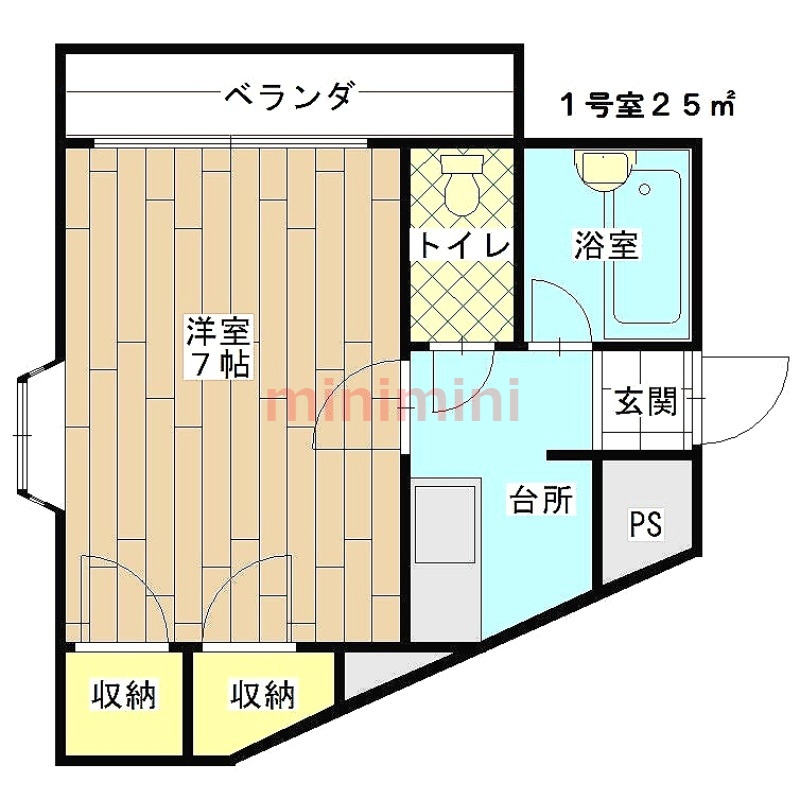 第2クリスタルハイツの間取り