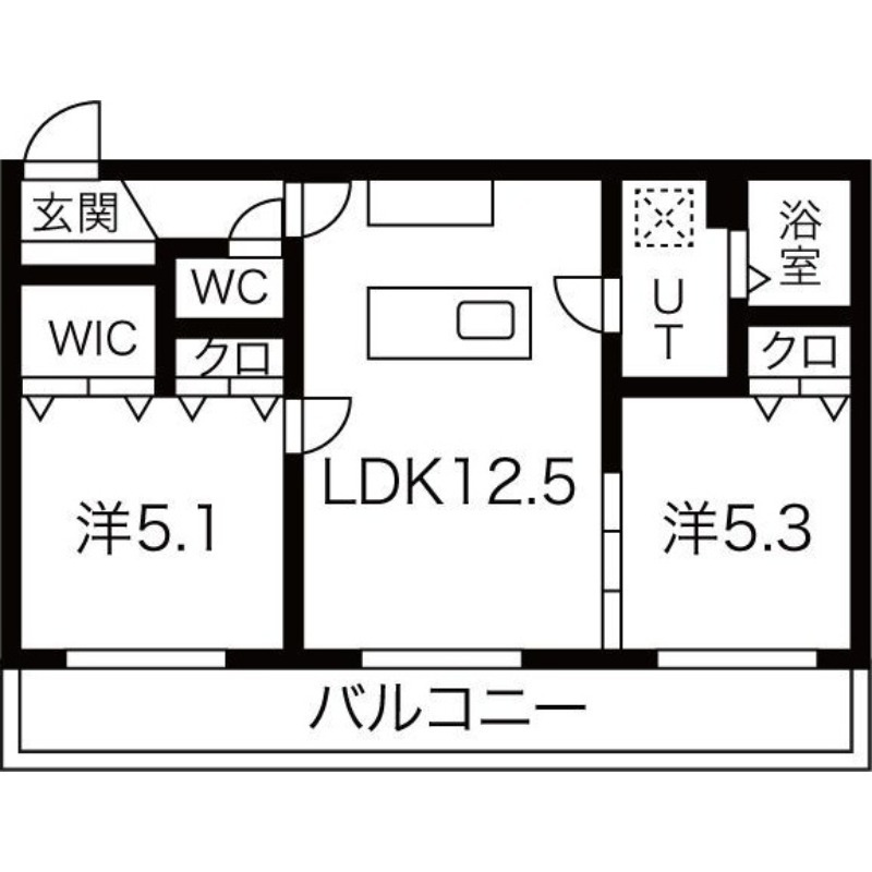 Graneige Yamahanaの間取り