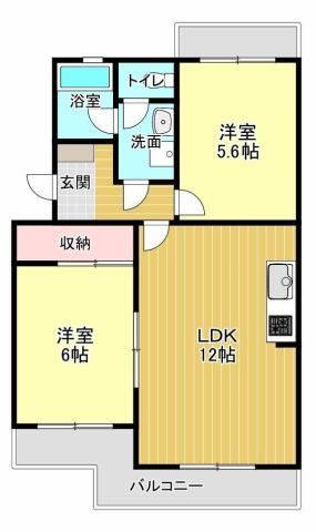 キャッスルトキオI・IIの間取り