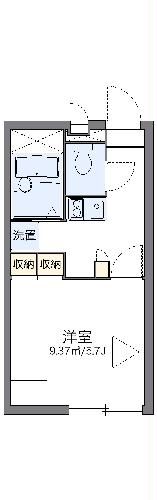 レオパレスサニーホームズの間取り