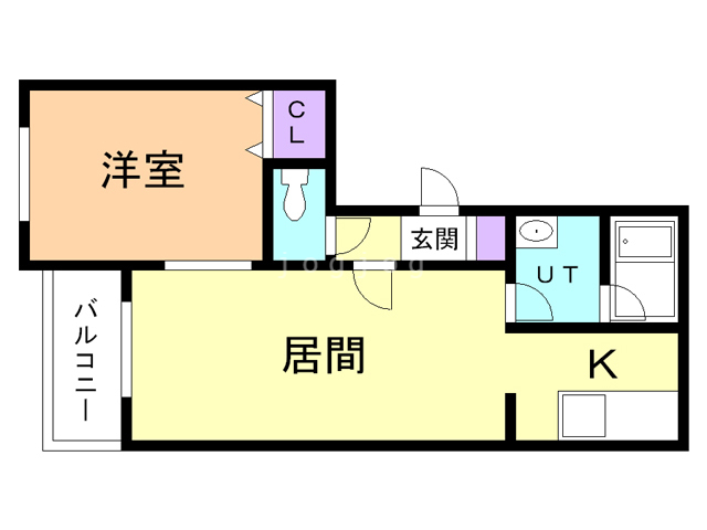 【カトレア南郷２の間取り】