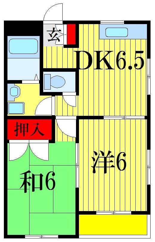 コンフォートハイムの間取り