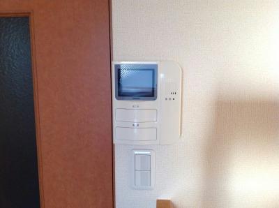 セキュリティ　モニター付きインターフォン