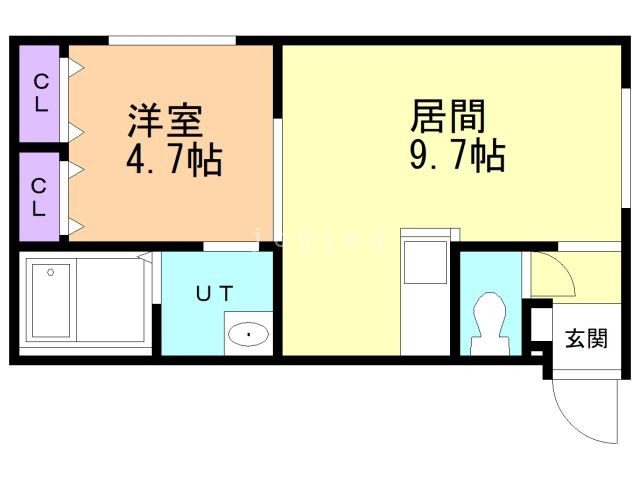 ライラックコート千歳の間取り