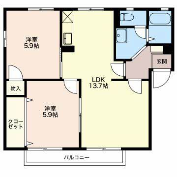 ウインド青山の間取り