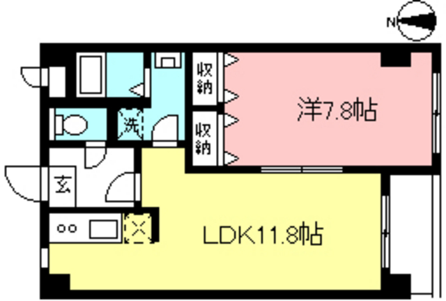 シャルム府中の森公園の間取り