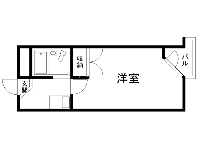 ベルシティ旭ヶ丘の間取り