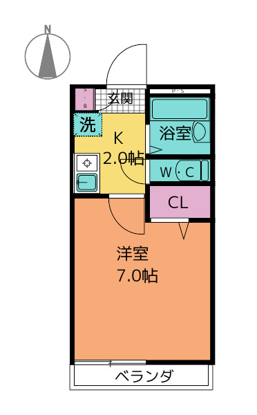 パサニア白金の間取り