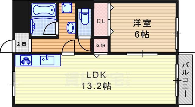 若菱ハイツの間取り