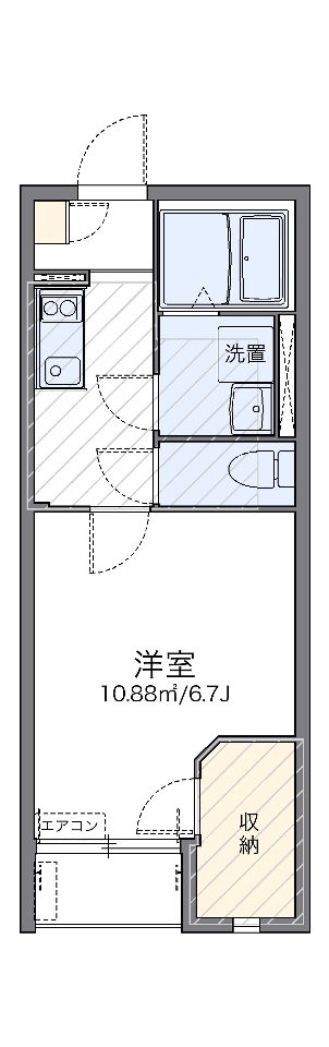 レオネクストルミエール西台IIIの間取り