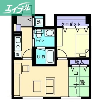 アルファコンフォート岡山の間取り