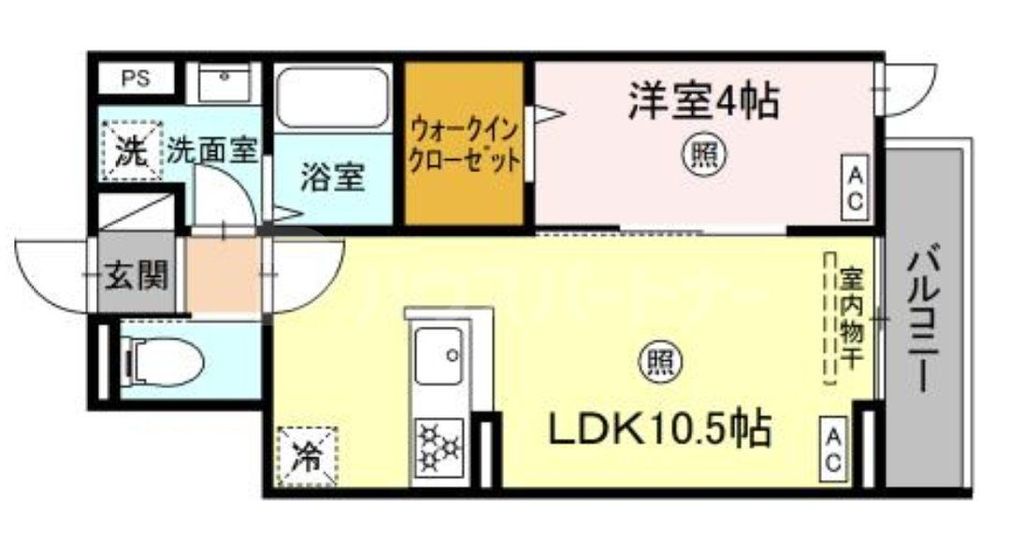 グラナーデ西保木間の間取り