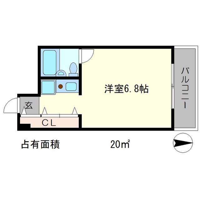 第2百合マンションの間取り