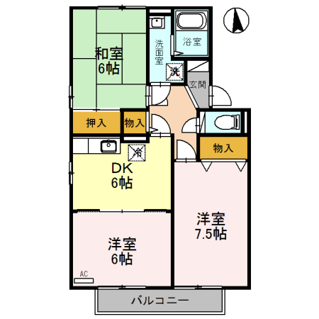 アストラルビューの間取り