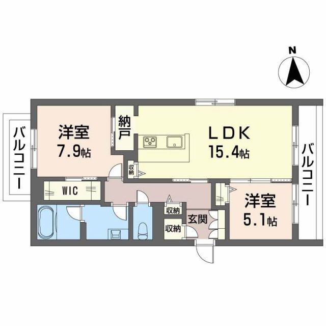 ベレオニシムラIIの間取り