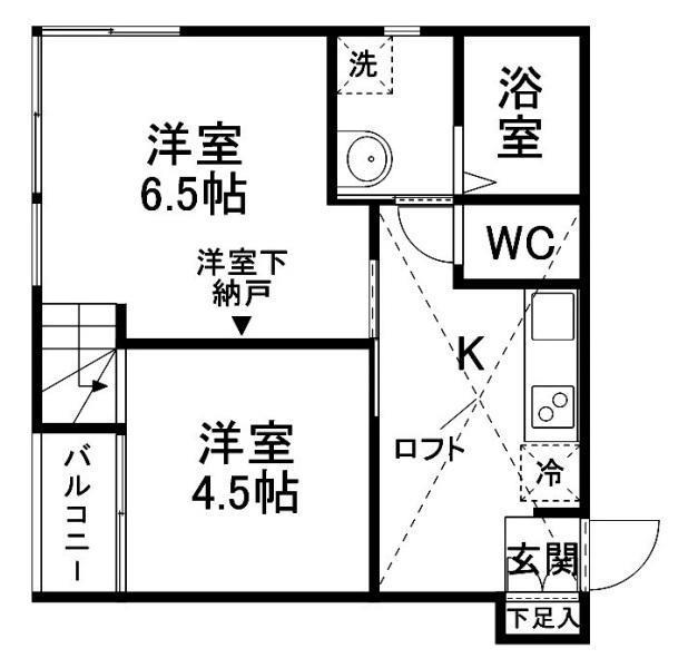 マルーム武者IIIの間取り