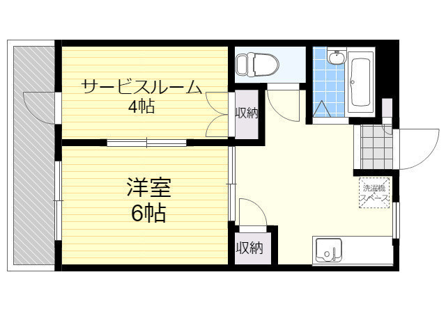 パストラルプラザの間取り