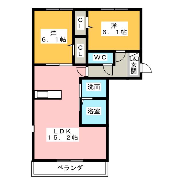 メリーモナークの間取り