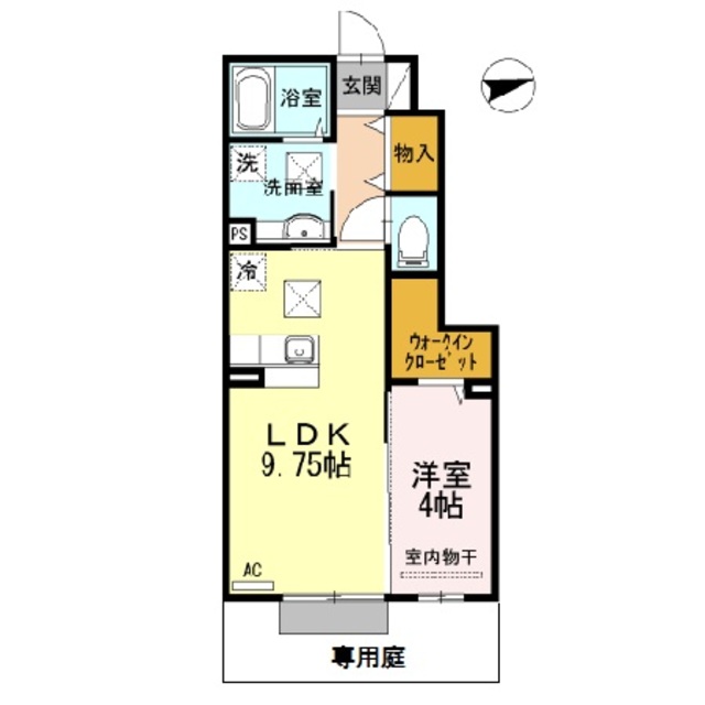 D-room Kukiの間取り